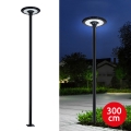 Brilagi - LED-Außen-Straßenleuchte mit 3 m Mast URBANSPARK LED/60W/230V schwarz IP65