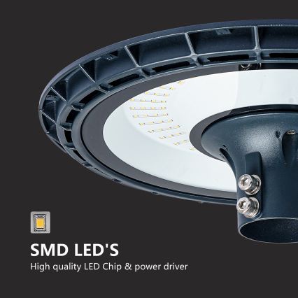 Brilagi - LED-Straßenleuchte für den Außenbereich mit 4 m Mast URBANSPARK LED/120W/230V anthrazit IP65