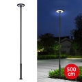 Brilagi - LED Außen-Straßenleuchte mit 5 m Mast URBANSPARK LED/120W/230V schwarz IP65