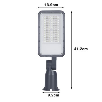 Brilagi - URBANLIGHT LED-Außen-Straßenleuchte, schwenkbar, 50W/230V, Anthrazit, IP65