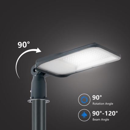 Brilagi - LED Außen-Straßenleuchte mit Gelenk URBANLIGHT LED/100W/230V anthrazit IP65