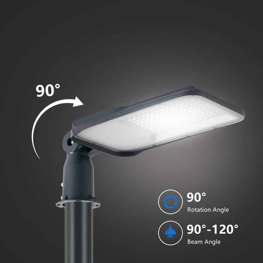 Brilagi - LED Außen-Straßenleuchte mit Gelenk URBANLIGHT LED/100W/230V anthrazit IP65