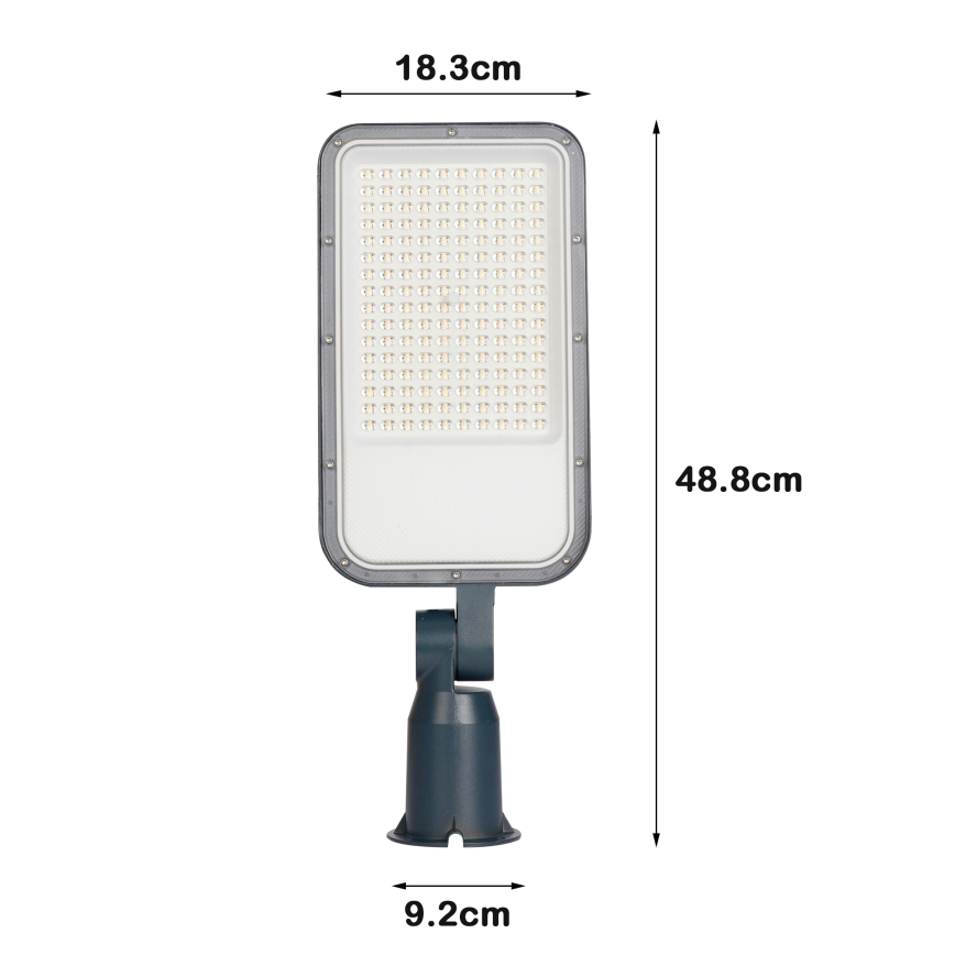 Brilagi - LED Außen-Straßenleuchte mit Gelenk URBANLIGHT LED/100W/230V anthrazit IP65