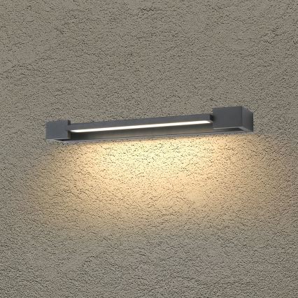 Brilagi - LED-Außenwandleuchte AQUA LINE LED/12W/230V 45 cm IP44 anthrazit CRI 90