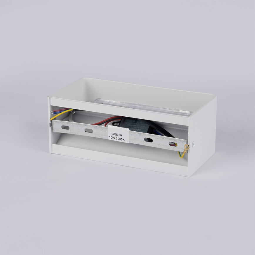 Brilagi - LED Außen-Wandleuchte DONNANI LED/7W/230V 20 cm weiß IP44