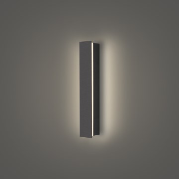 Brilagi - LED-Außen-Wandleuchte LINEAR LED/8W/230V 4000K IP65 30 cm Anthrazit CRI 90