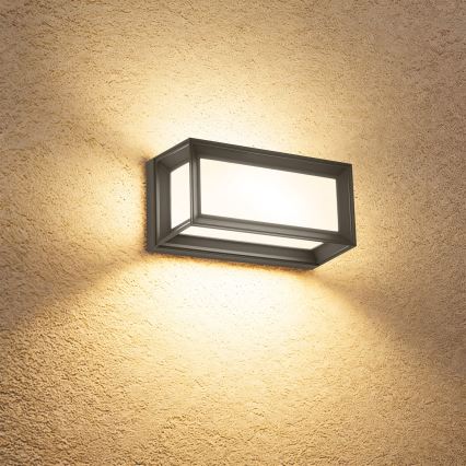 Brilagi - LED-Außenwandleuchte mit Sensor PARKER LED/12W/230V anthrazit IP44