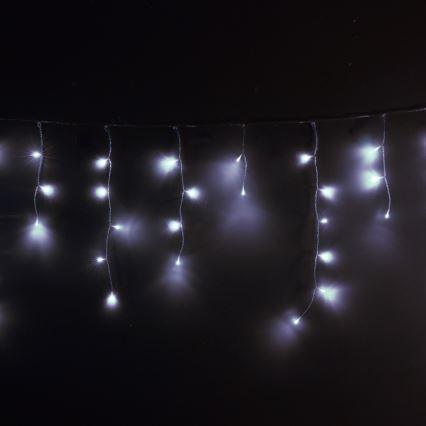 Brilagi - LED-Außen-Weihnachts-Lichterkette 400 LEDs / 8 Funktionen, 23 m, IP44, kaltweiß