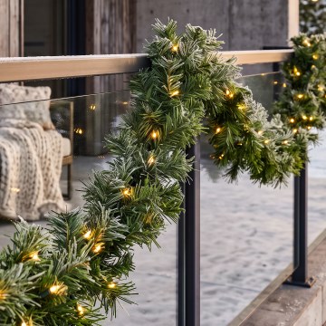 BRILAGI - LED-Außen-Weihnachtsdekoration GIRLANDA 240xLED/230V 1500 cm IP44