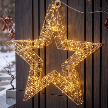 BRILAGI - LED Außen-Weihnachtsdekoration LED/3,3W/230V IP44 50 cm Stern
