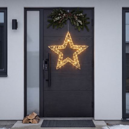 BRILAGI - LED Außen-Weihnachtsdekoration LED/3,3W/230V IP44 50 cm Stern