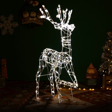 BRILAGI - LED Außen-Weihnachtsdekoration LED/3,6W/31/230V 105 cm IP44 Rentier warmweiß