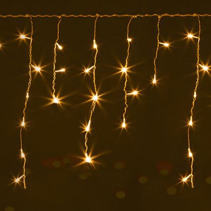 Brilagi - LED-Außen-Weihnachtskette 400xLED/8 Funktionen 23x0,6m IP44 warmweiß