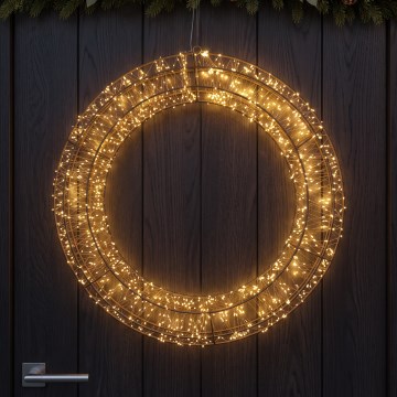 BRILAGI - LED Außen-Weihnachtskranz LED/5,4W/230V IP44 Ø 50 cm