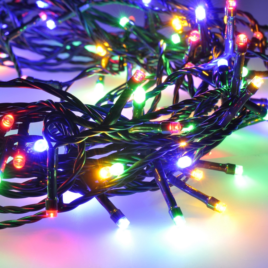 Brilagi - LED-Außen-Weihnachtslichterkette 200 LEDs/8 Funktionen 23 m IP44 mehrfarbig