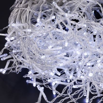 Brilagi - LED-Außen-Weihnachtslichterkette 200xLED/8 Funktionen 13m IP44 kaltweiß Eiszapfen