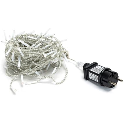 Brilagi - LED-Außen-Weihnachtslichterkette 200xLED/8 Funktionen 13x0,6m IP44 kaltweiß