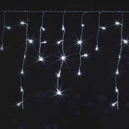 Brilagi - LED Außen-Weihnachtslichterkette 400xLED/8 Funktionen 23x0,6m IP44 kaltweiß
