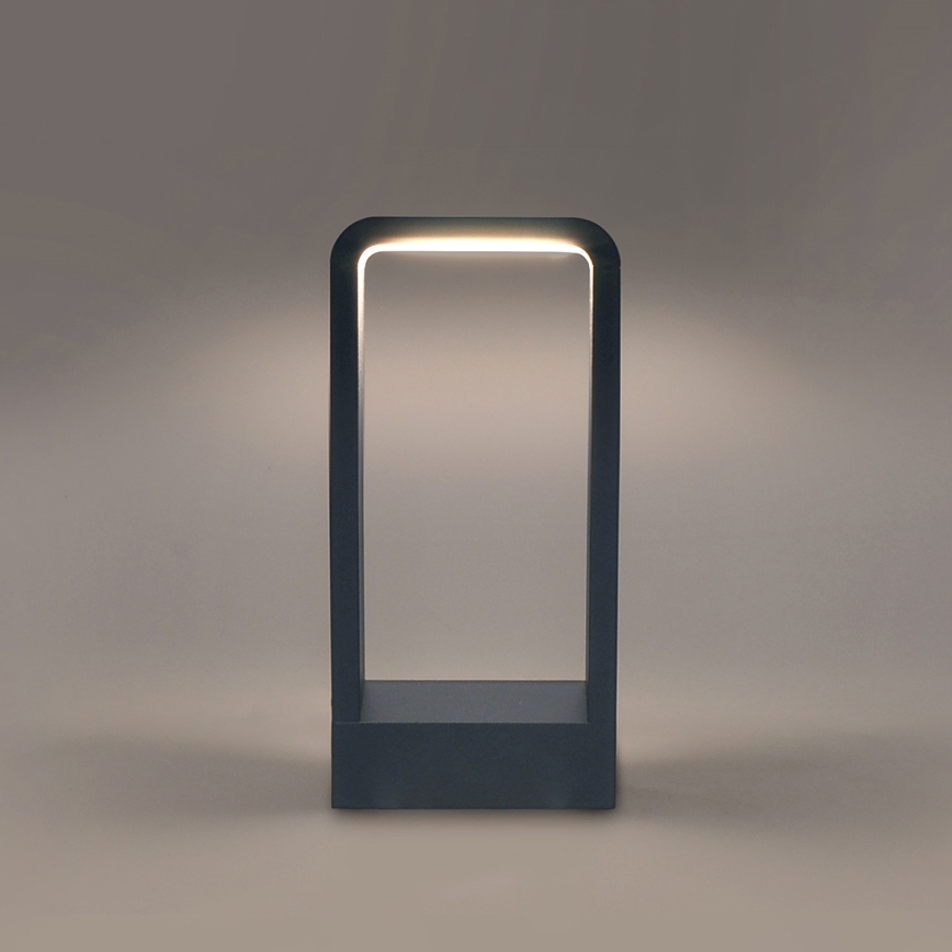 Brilagi - LED-Außenleuchte BARI LED/7W/230V 3000/4000/6000K anthrazit IP54 30 cm