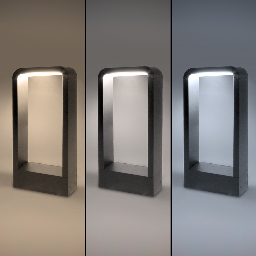 Brilagi - LED-Außenleuchte BARI LED/7W/230V 3000/4000/6000K anthrazit IP54 30 cm