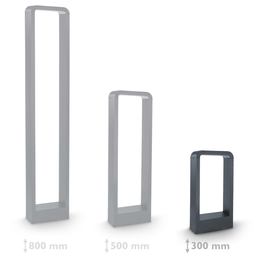 Brilagi - LED-Außenleuchte BARI LED/7W/230V 3000/4000/6000K anthrazit IP54 30 cm