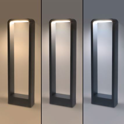 Brilagi - LED-Außenleuchte BARI LED/7W/230V 3000/4000/6000K anthrazit IP54 50 cm