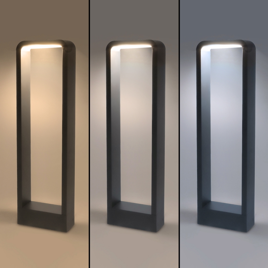 Brilagi - LED-Außenleuchte BARI LED/7W/230V 3000/4000/6000K anthrazit IP54 50 cm