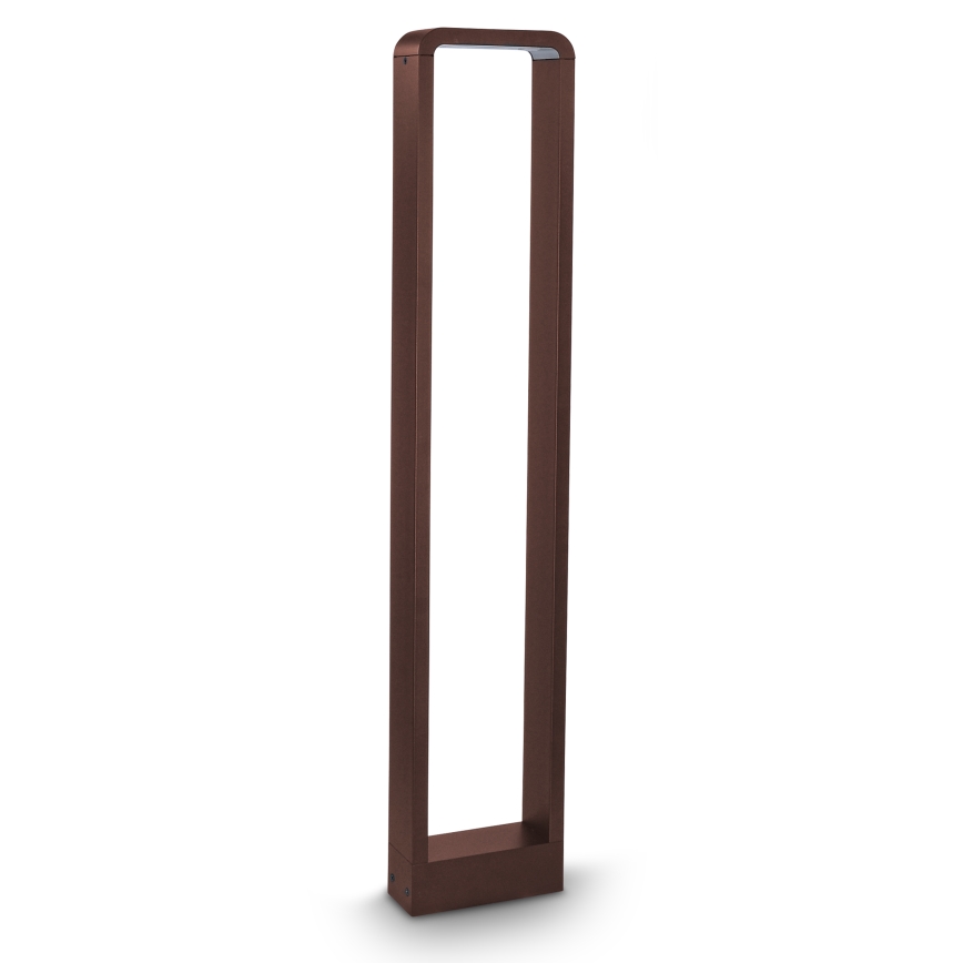 Brilagi - LED Außenleuchte BARI LED/7W/230V 3000/4000/6000K braun IP54 80 cm