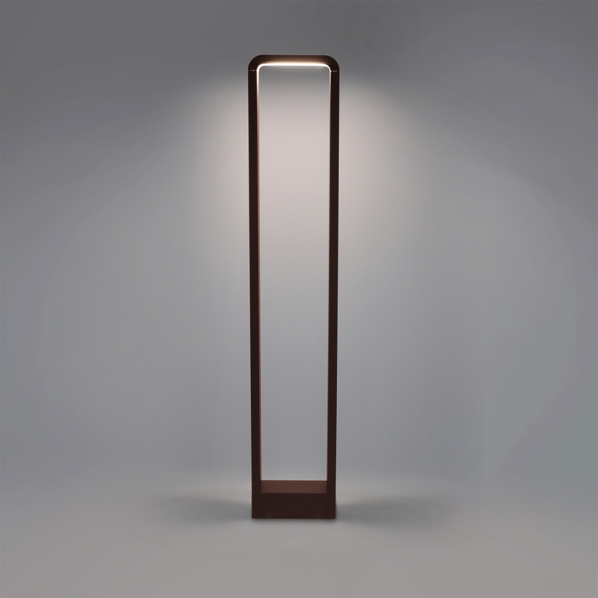 Brilagi - LED Außenleuchte BARI LED/7W/230V 3000/4000/6000K braun IP54 80 cm