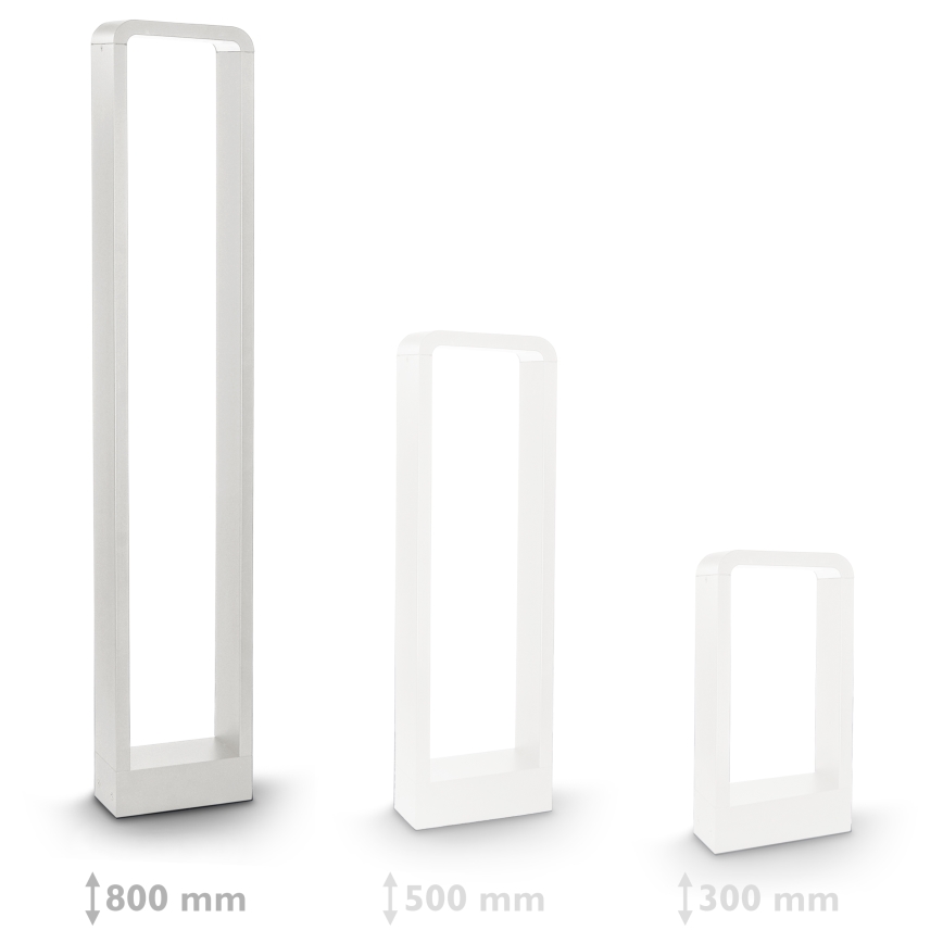Brilagi - LED-Außenleuchte BARI LED/7W/230V 3000/4000/6000K weiß IP54 80 cm