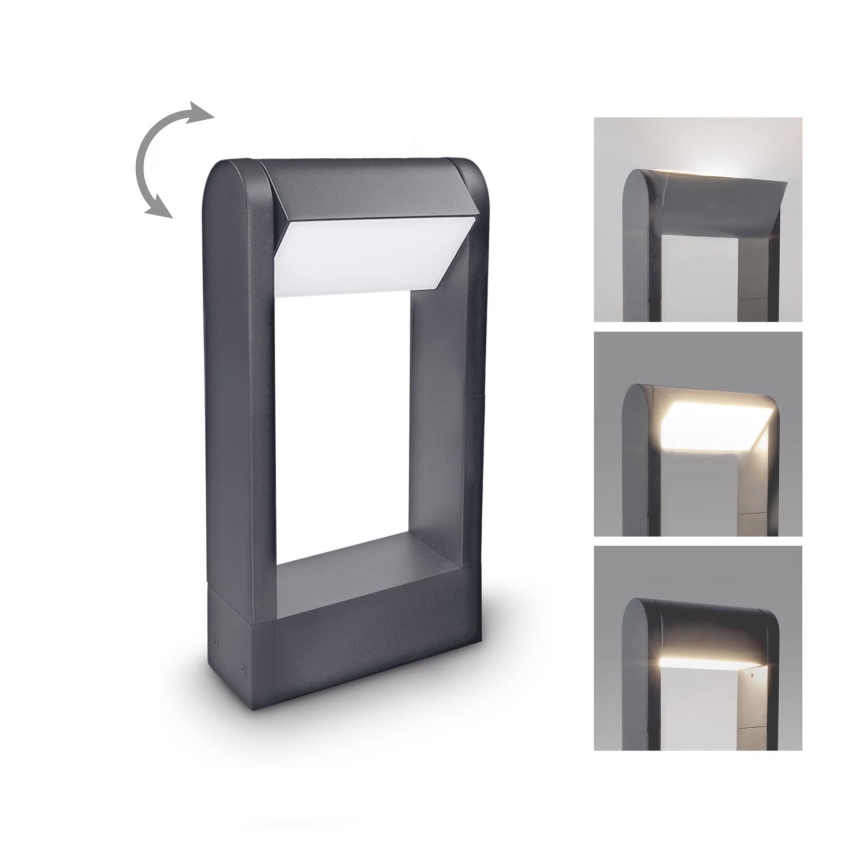 Brilagi - LED-Außenleuchte CROTONE LED/7W/230V anthrazit IP54 30 cm