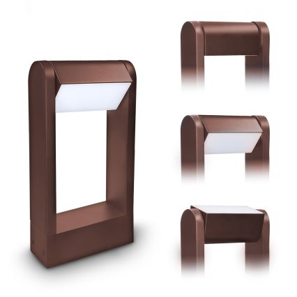 Brilagi - LED Außenleuchte CROTONE LED/7W/230V braun IP54 30 cm