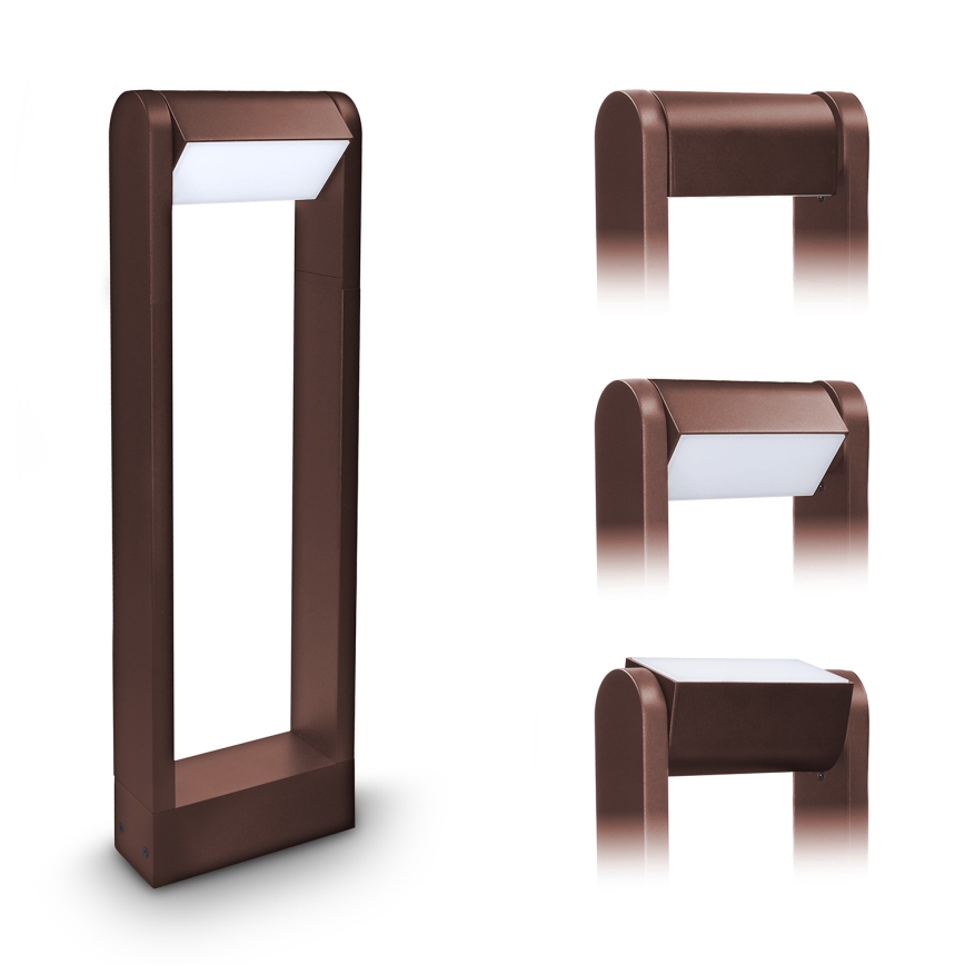 Brilagi - LED-Außenleuchte CROTONE LED/7W/230V braun IP54 50 cm