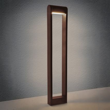 Brilagi - LED-Außenleuchte CROTONE LED/7W/230V braun IP54 80 cm