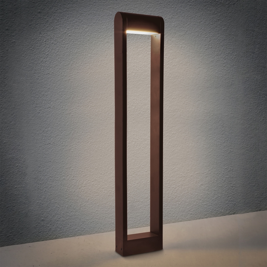 Brilagi - LED-Außenleuchte CROTONE LED/7W/230V braun IP54 80 cm