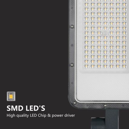 Brilagi - LED-Straßenleuchte für den Außenbereich mit 3 m Mast und Gelenk URBANLIGHT LED/50W/230V anthrazit IP65