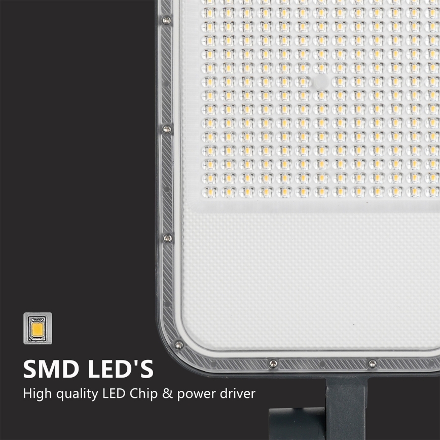 Brilagi - LED-Straßenleuchte für den Außenbereich mit Mast und Gelenk, 5 m, URBANLIGHT LED/200W/230V, anthrazit, IP65