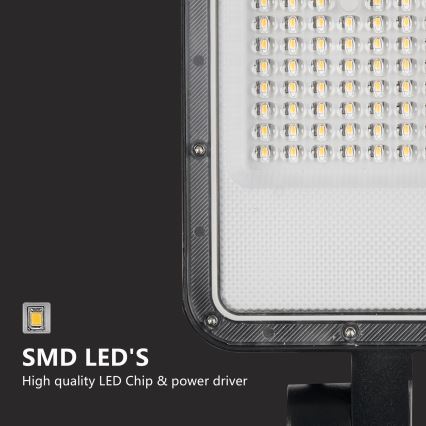Brilagi - LED-Außen-Straßenlaterne mit 3 m Mast und Gelenk URBANLIGHT LED/50W/230V schwarz IP65