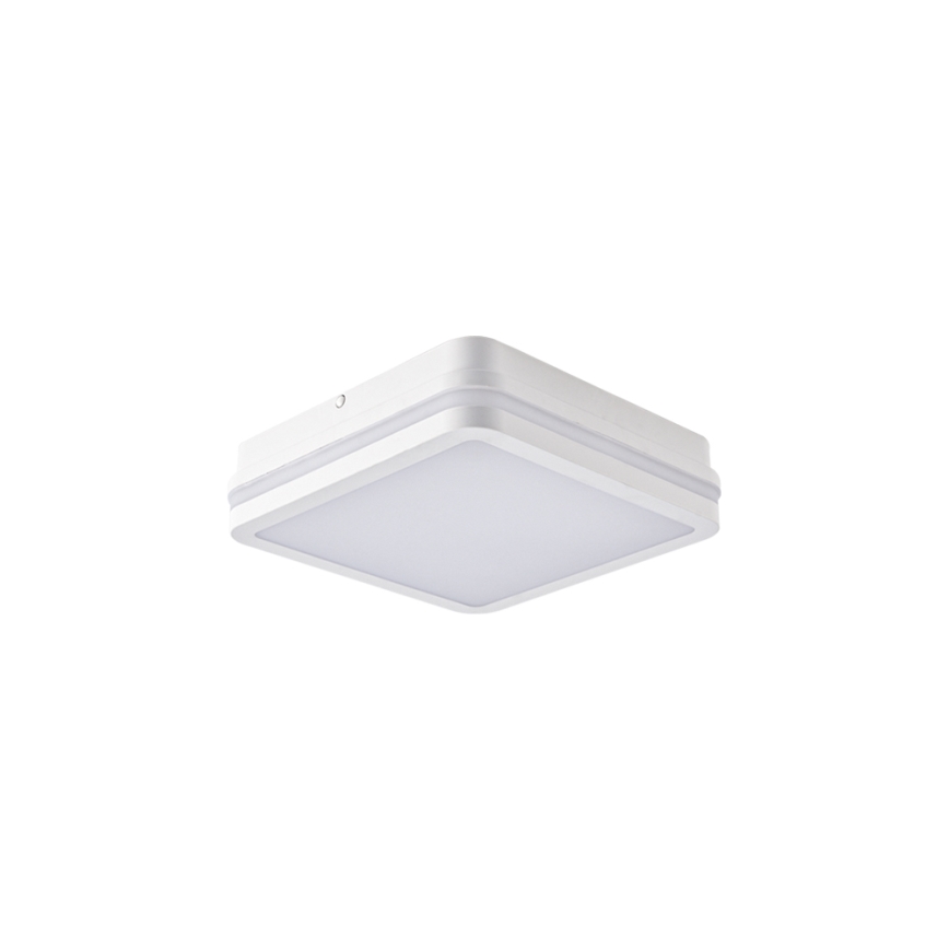 Brilagi - LED-Außenleuchte mit Sensor BENE LED/18W/230V 22x22 cm weiß IP54