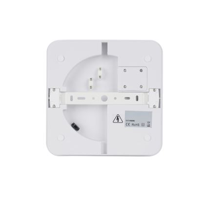 Brilagi - LED-Außenleuchte mit Sensor BENE LED/18W/230V 22x22 cm weiß IP54