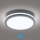 Brilagi - LED-Außenleuchte mit Sensor BENE LED/24W/230V d 26 cm anthrazit IP54