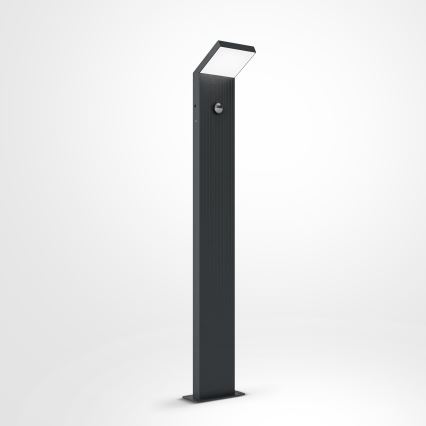 Brilagi - LED-Außenleuchte mit Sensor RIANO LED/8W/230V anthrazit IP65 80 cm