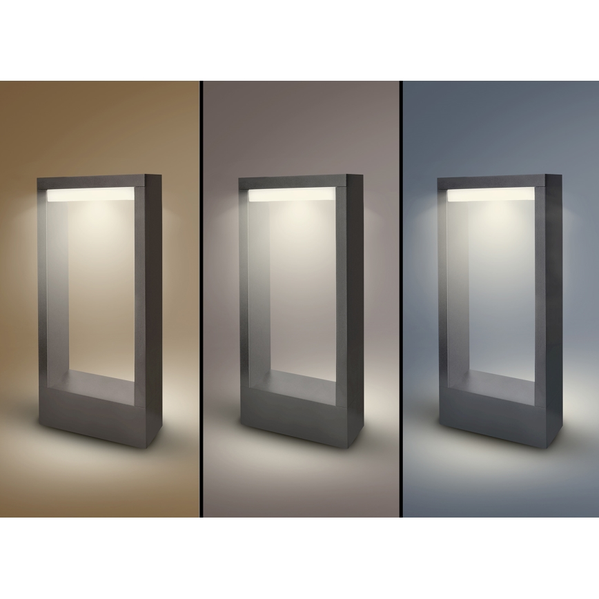 Brilagi - LED-Außenleuchte RAGUSA LED/7W/230V 3000/4000/6000K antracracit IP54 30 cm
