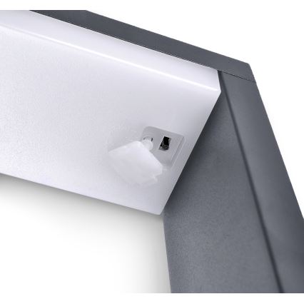 Brilagi - LED-Außenleuchte RAGUSA LED/7W/230V 3000/4000/6000K anthrazit IP54 50 cm