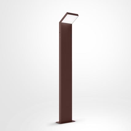 BRILAGI - LED-Außenleuchte RIANO LED/8W/230V, braun, IP65, 80 cm