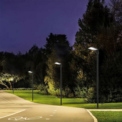 Brilagi - LED-Außen-Straßenleuchte mit Gelenk URBANLIGHT LED/100W/230V schwarz IP65