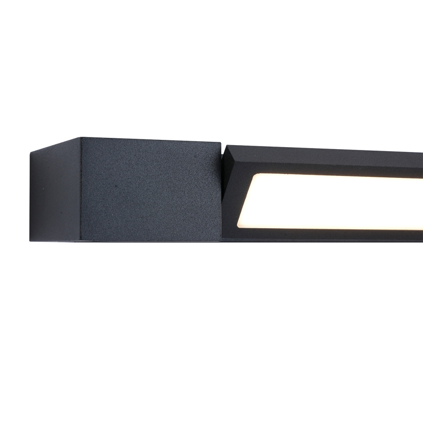 BRILAGI - LED Außenwandleuchte AQUA LINE LED/12W/230V 45 cm IP44 schwarz CRI 90