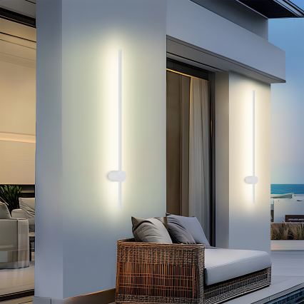 Brilagi - AURA LED-Außenwandleuchte LED/20W/230V 3000K IP54 97 cm Weiß CRI 90