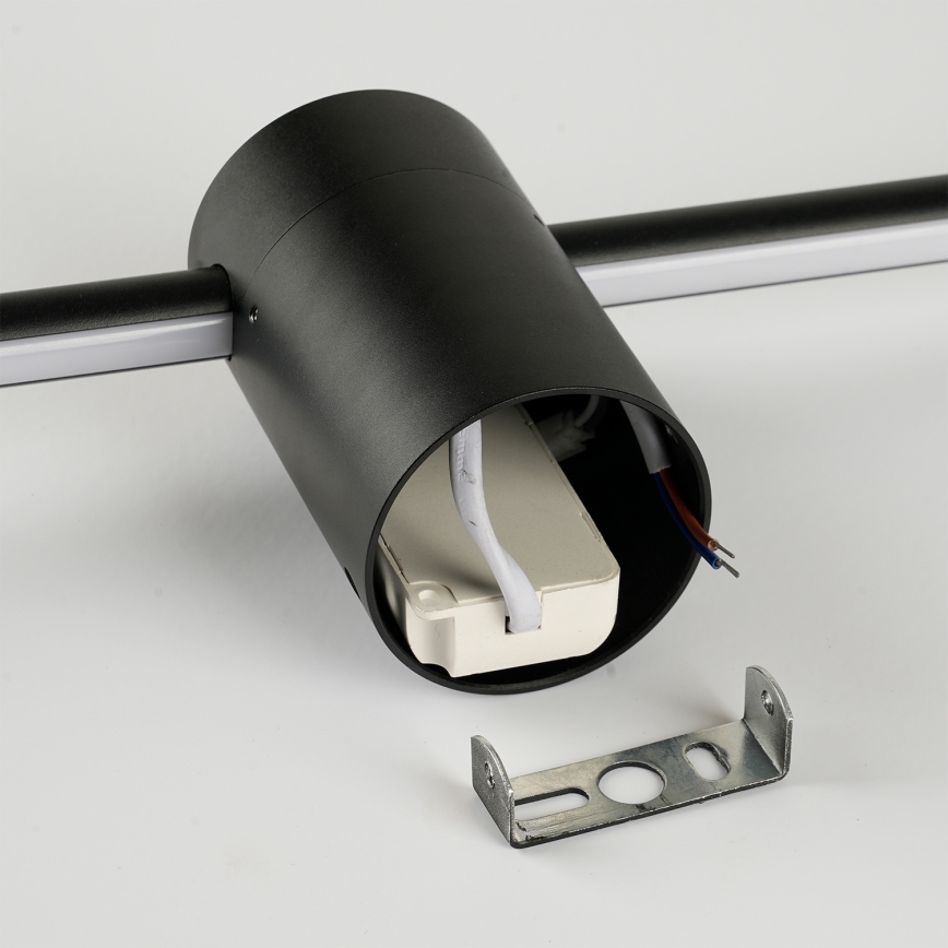 Brilagi - AURA LED Außenwandleuchte 20W/230V 3000K IP54 97 cm schwarz CRI 90