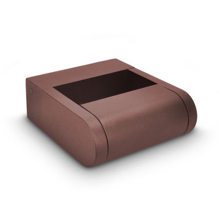 Brilagi - LED-Außenwandleuchte CROTONE LED/7W/230V Braun IP54